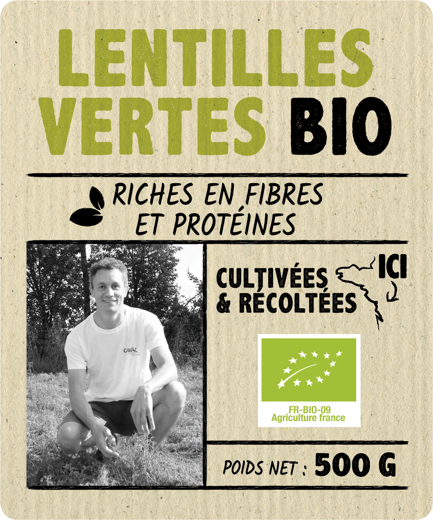 Lentilles vertes Bio