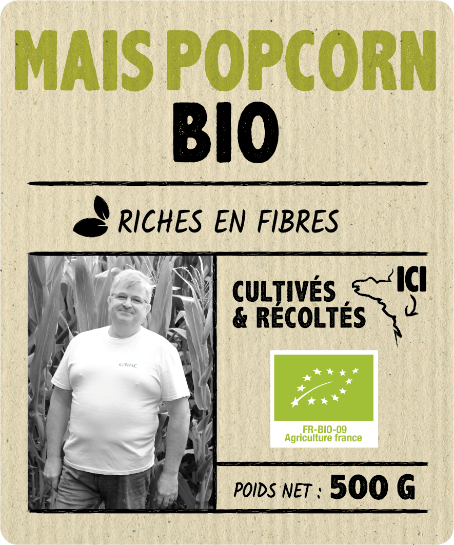 Maïs pop-corn Bio